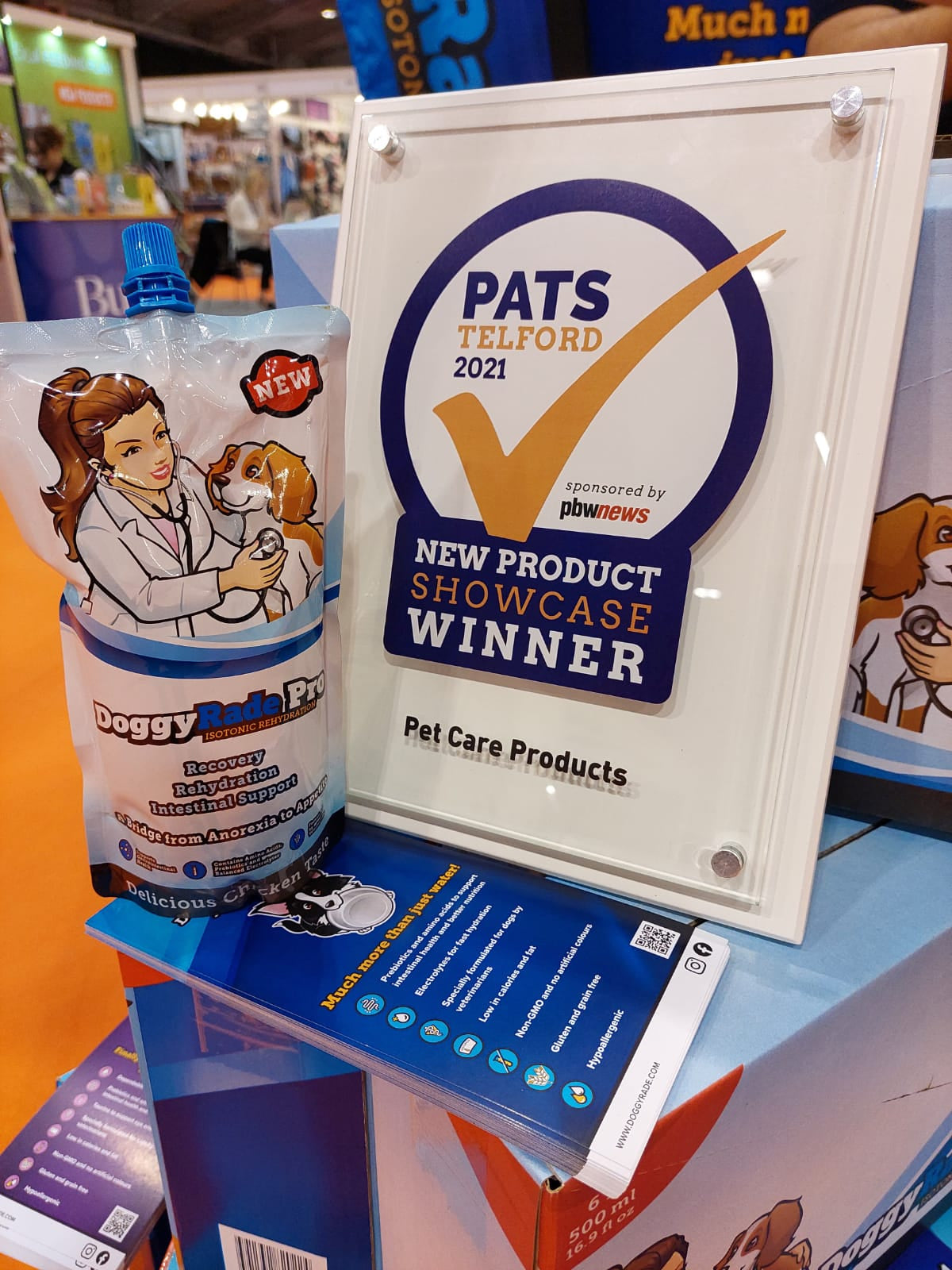 DoggyRade Pro wins Pet Care Product Award