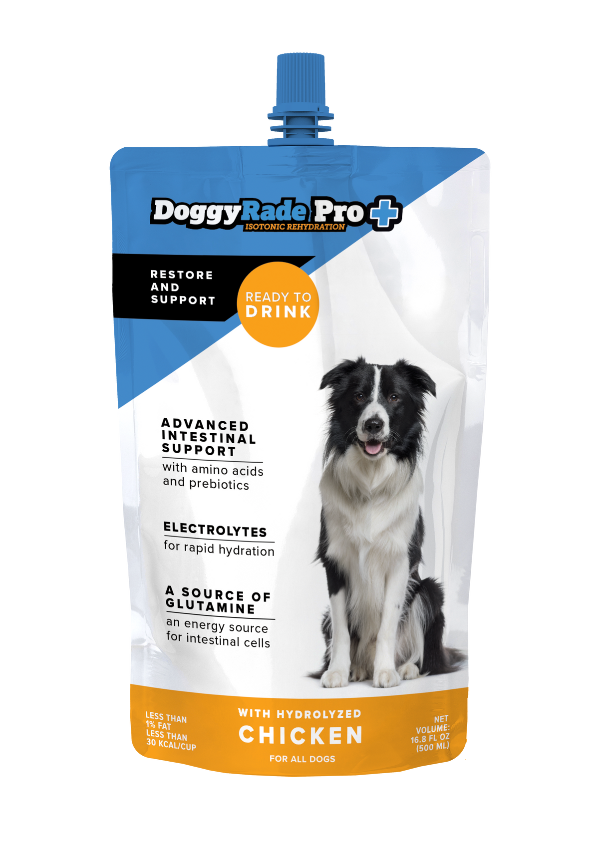DoggyRade Pro 16.9 fl oz Pouch