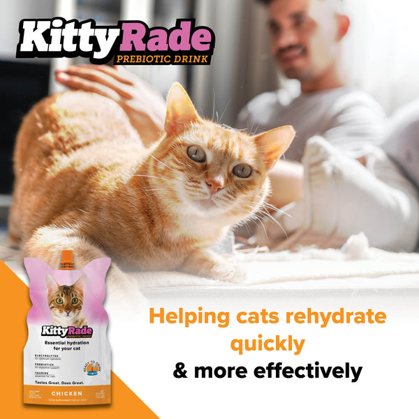KittyRade Preboitic Drink for Cats 8.4 fl. oz Pouch - Chicken