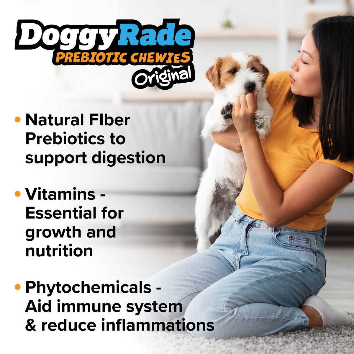 DoggyRade Prebiotic Original Chewies - Chicken