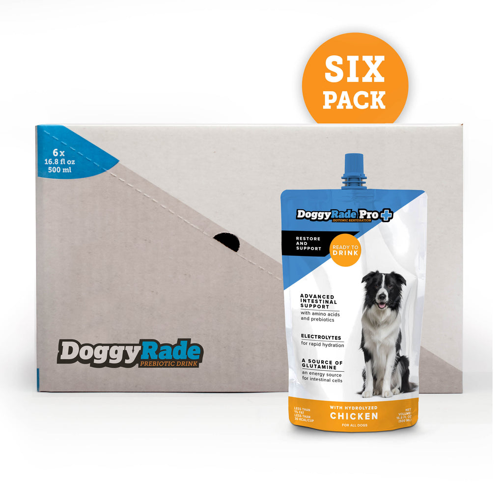 DoggyRade Pro (6 x 16.9 fl oz) Pouches - Doggyrade USA